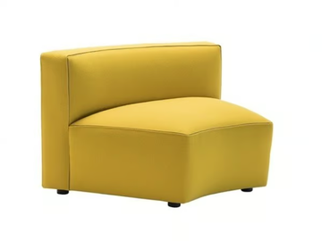 DADO SF0361 - Corner upholstered modular fabric armchair by Andreu World - view 3